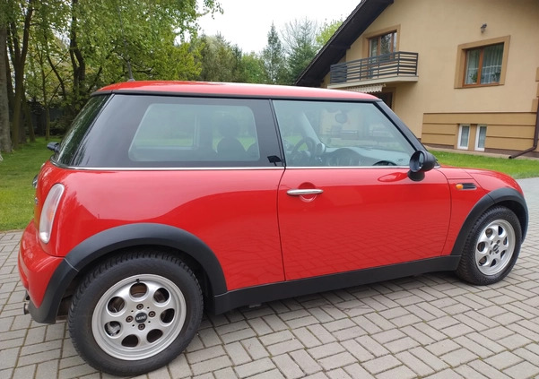 MINI ONE cena 9900 przebieg: 220000, rok produkcji 2002 z Dzierzgoń małe 704